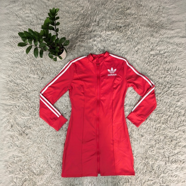 Zipper Long Sleeve Bodycon Sport Dress
