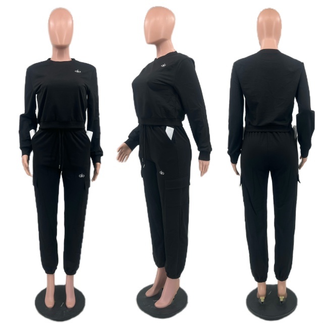 Women Fall Fashion Long Sleeve Tracksuit Set