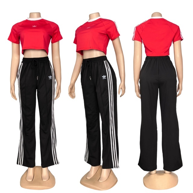 Women Short Sleeve Casual Jogging Suit