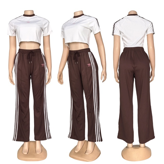 Women Short Sleeve Casual Jogging Suit