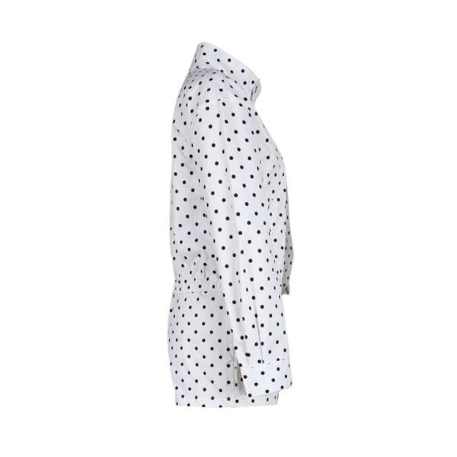 Polka Dots Jacket Top Short Set
