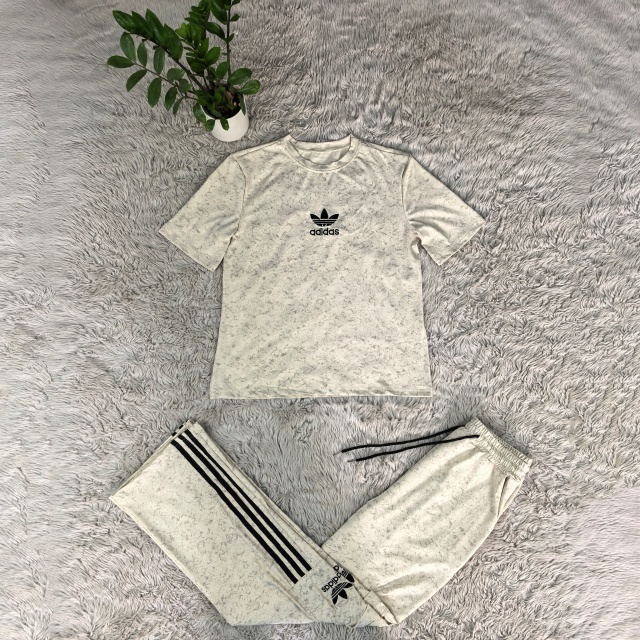 Tie Dye Fashion Short Sleeve Jogging Suit