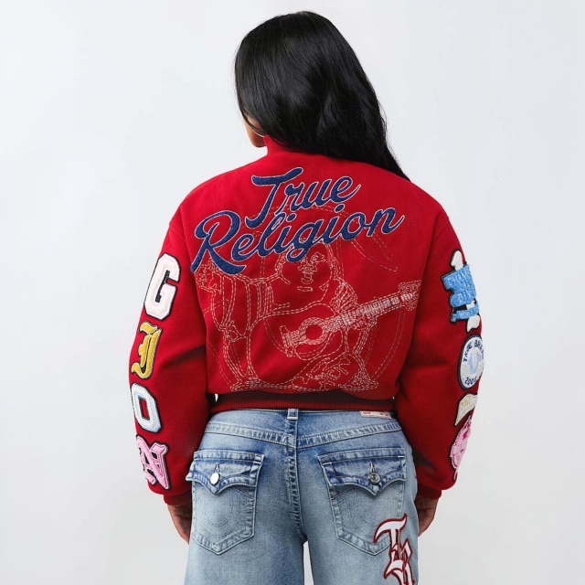 New Fall Colorblock Casual Baseball Jackets