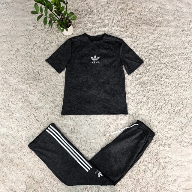 Tie Dye Fashion Short Sleeve Jogging Suit