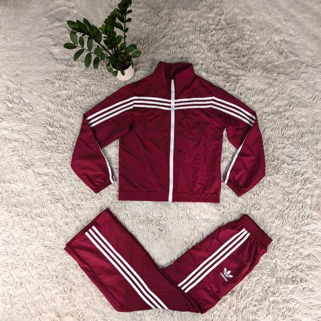 Striped Jacket Top Fall Tracksuit Set