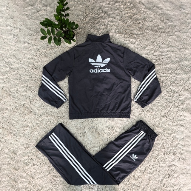 Striped Jacket Top Fall Tracksuit Set