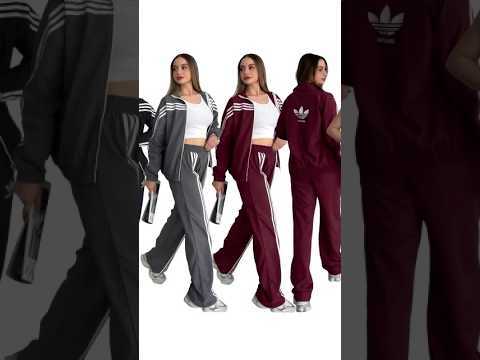 Striped Jacket Top Fall Tracksuit Set