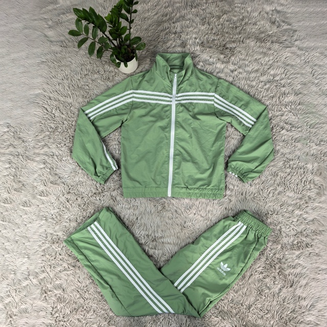 Striped Jacket Top Fall Tracksuit Set