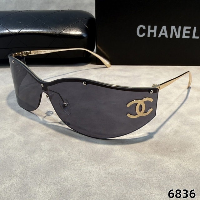 Large Frame One Piece Luxury Glasses