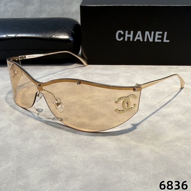 Large Frame One Piece Luxury Glasses