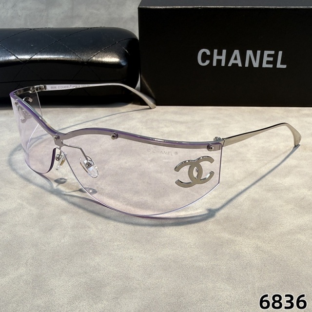 Large Frame One Piece Luxury Glasses