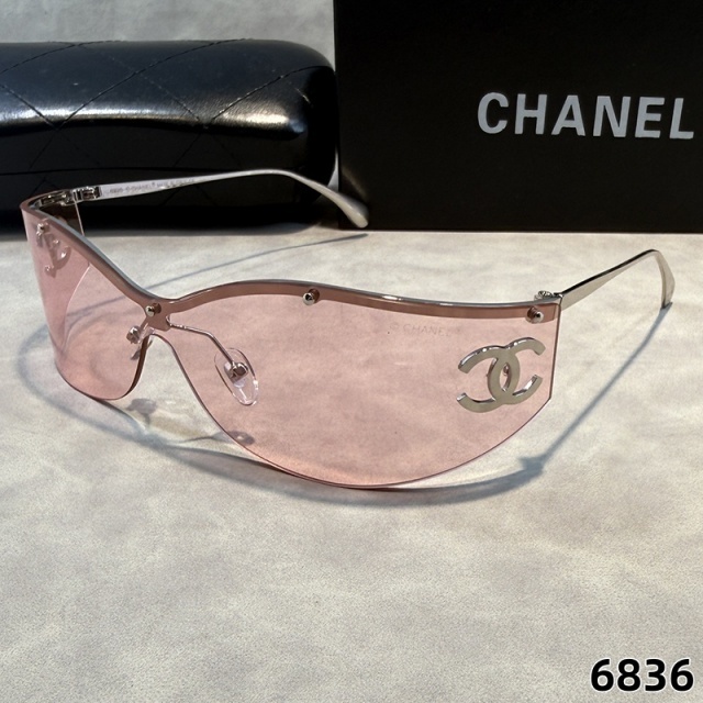 Large Frame One Piece Luxury Glasses