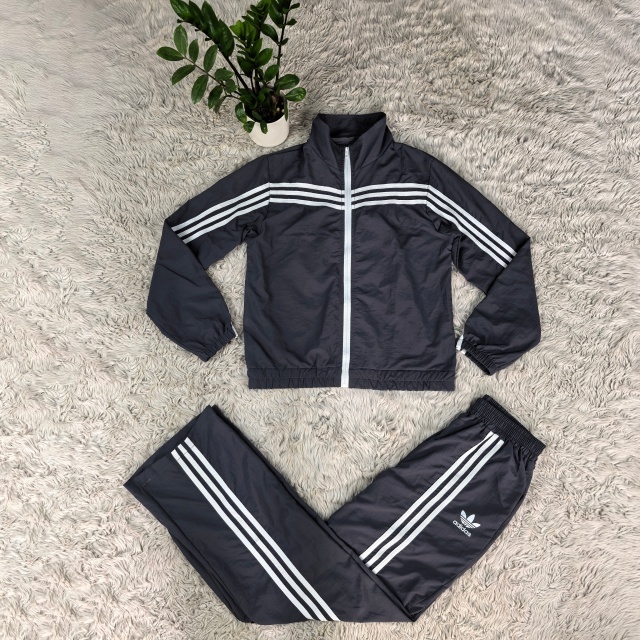 Striped Jacket Top Fall Tracksuit Set