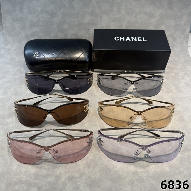 Large Frame One Piece Luxury Glasses
