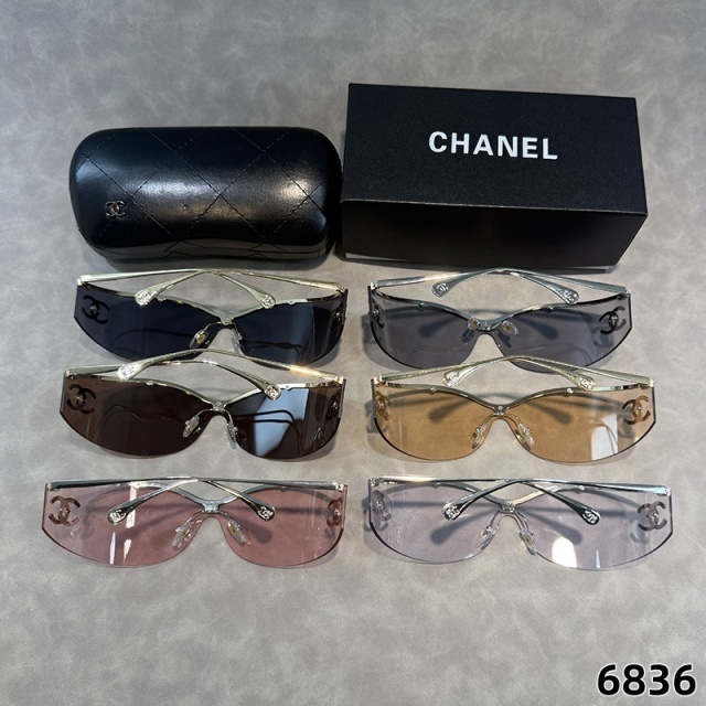 Large Frame One Piece Luxury Glasses