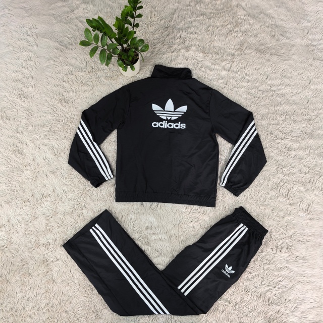 Striped Jacket Top Fall Tracksuit Set