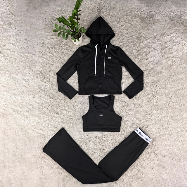 Women Fashion 3 Piece Tracksuit Set