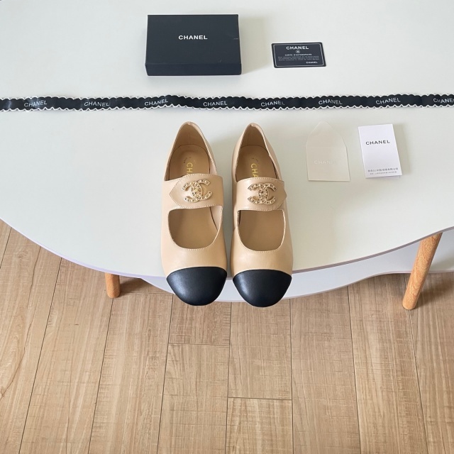 Leather Fashion Mary Jane Pumps Shoes