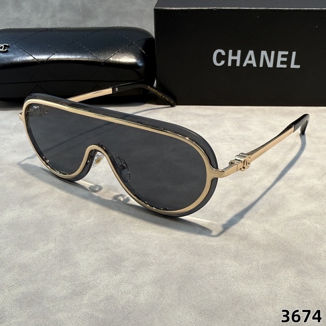 Over Large Frame One Piece Glasses