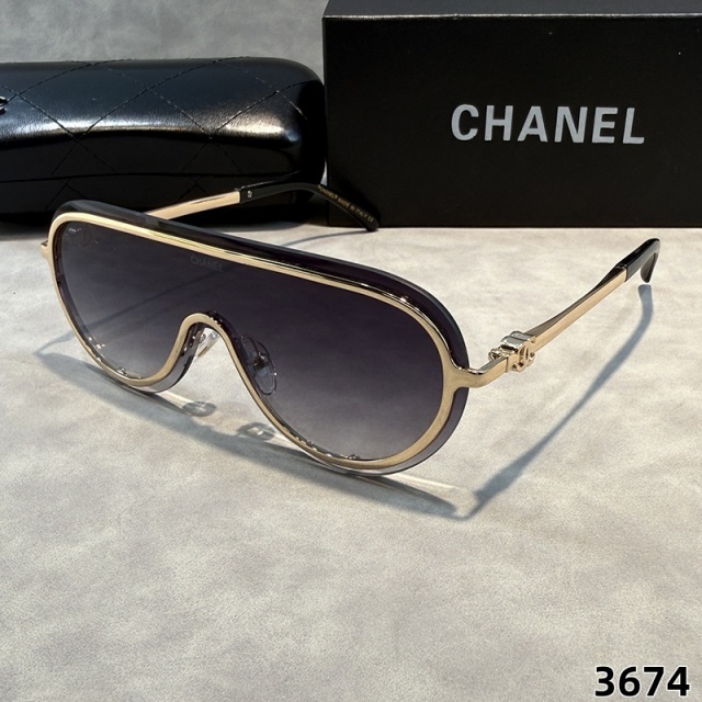 Over Large Frame One Piece Glasses