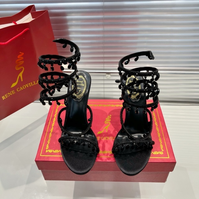 Crystal Rhinestones Fashion High Heeled Sandals