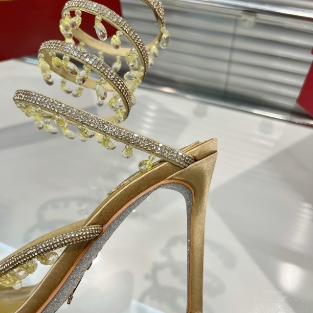 Crystal Rhinestones Fashion High Heeled Sandals