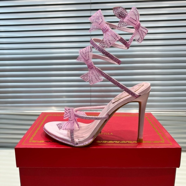 Fashion Rhinestones High Heeled Sandals