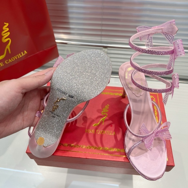 Fashion Rhinestones High Heeled Sandals