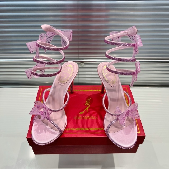 Fashion Rhinestones High Heeled Sandals