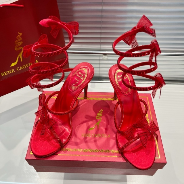 Fashion Rhinestones High Heeled Sandals
