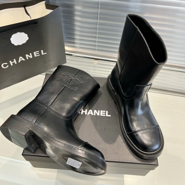 Leather Fashion Women Ankle Boots