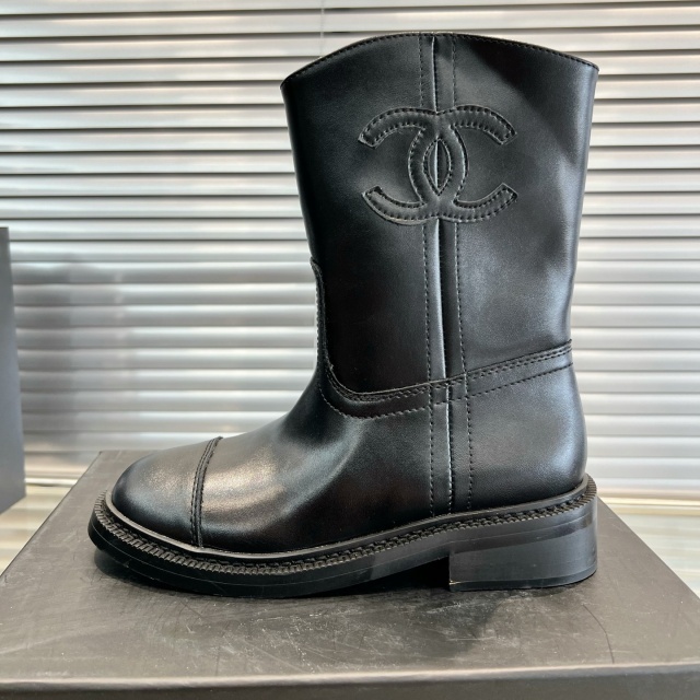 Leather Fashion Women Ankle Boots