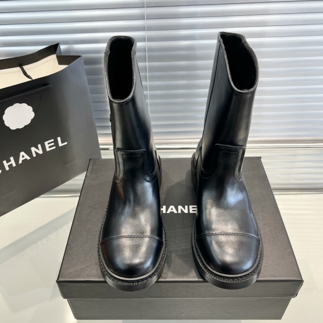 Leather Fashion Women Ankle Boots