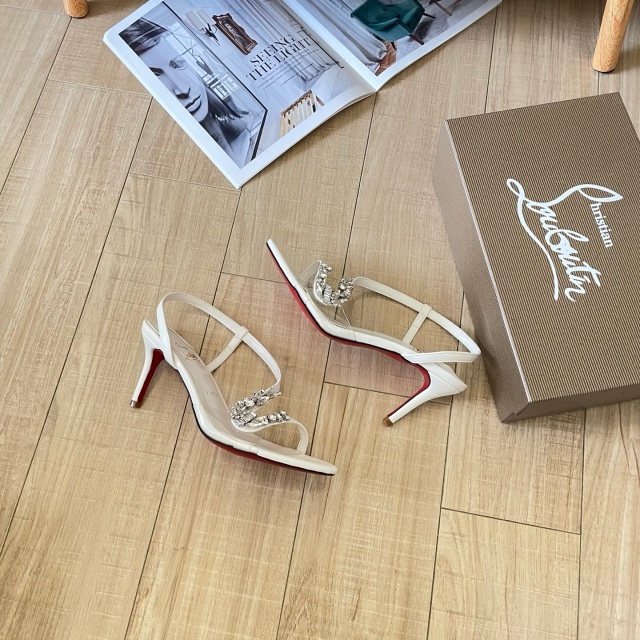 Crystal Fashion Women High Heeled Sandals