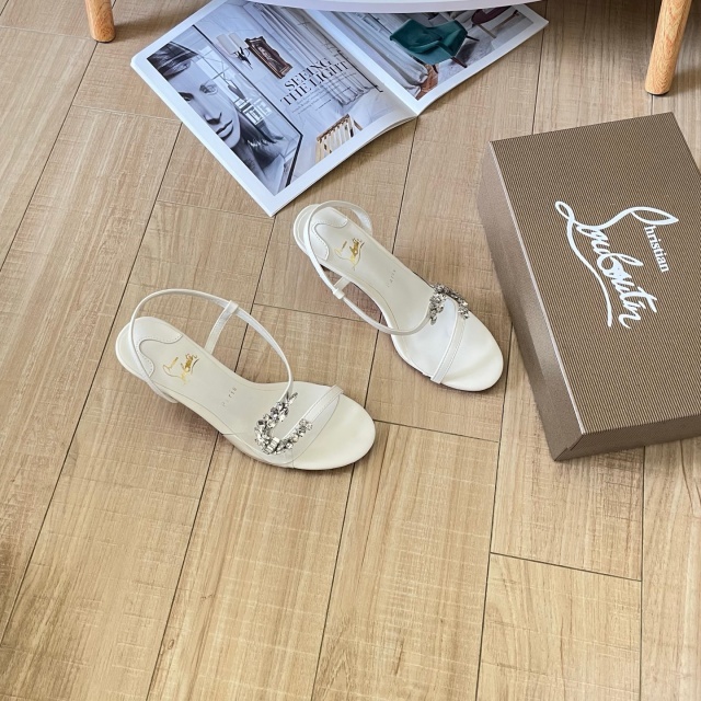 Crystal Fashion Women High Heeled Sandals