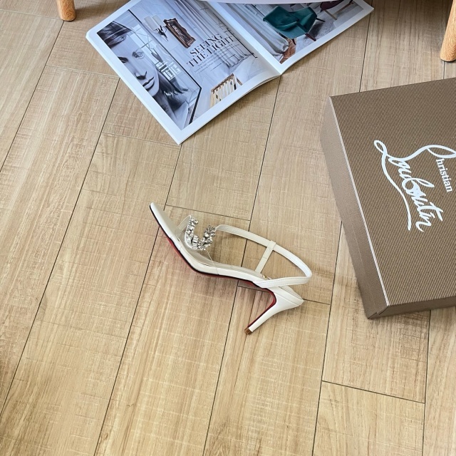 Crystal Fashion Women High Heeled Sandals