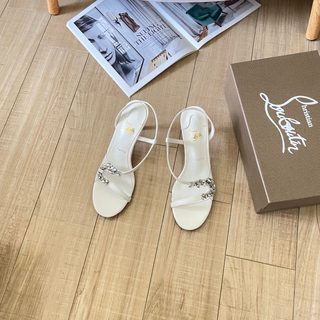 Crystal Fashion Women High Heeled Sandals