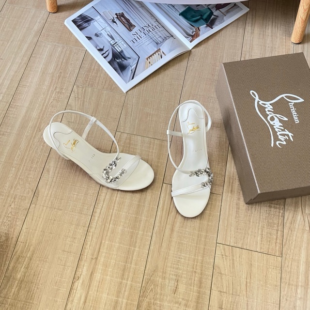 Crystal Fashion Women High Heeled Sandals