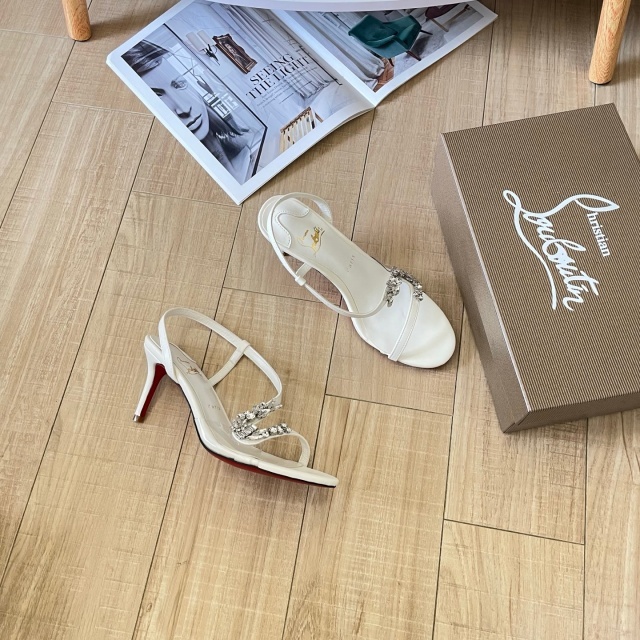 Crystal Fashion Women High Heeled Sandals