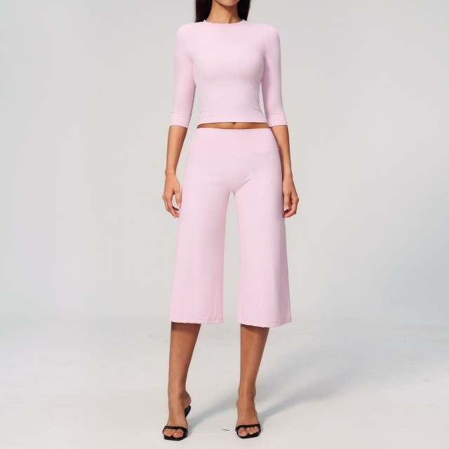 Casually Expensive Gaucho Cropped Pant Set