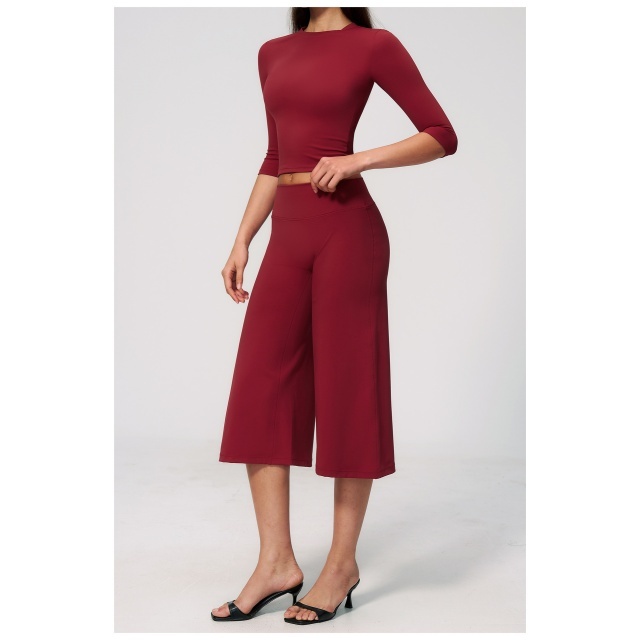 Casually Expensive Gaucho Cropped Pant Set