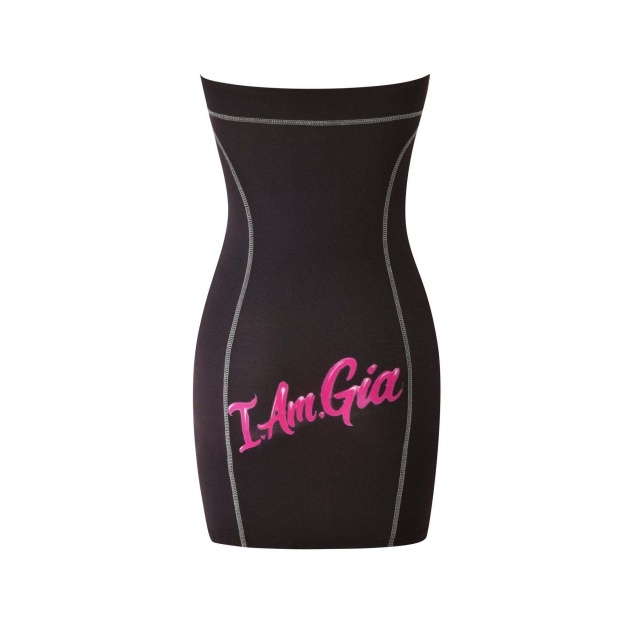Printed Tube Bodycon Dress