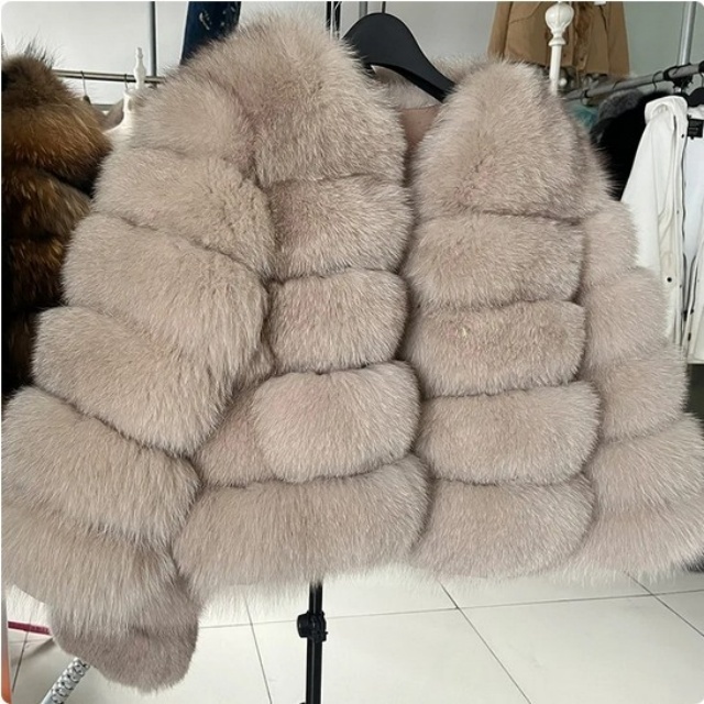 Open Front Short Plush Faux Jacket
