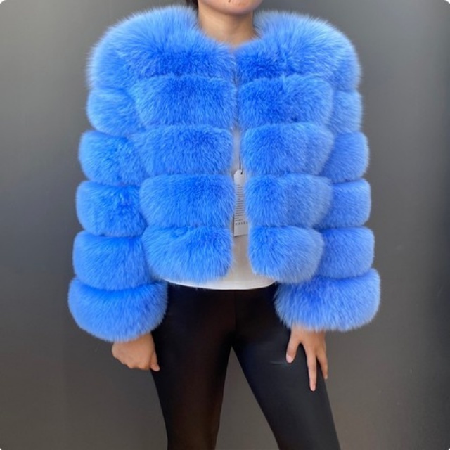 Open Front Short Plush Faux Jacket