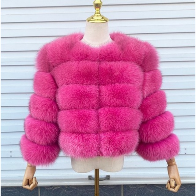 Open Front Short Plush Faux Jacket