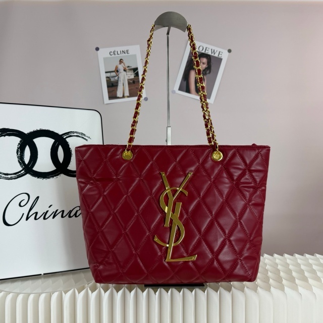 Metal Logo Women Handbags