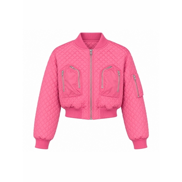 Fall/Winter Zippered Pockets Baseball Jacket