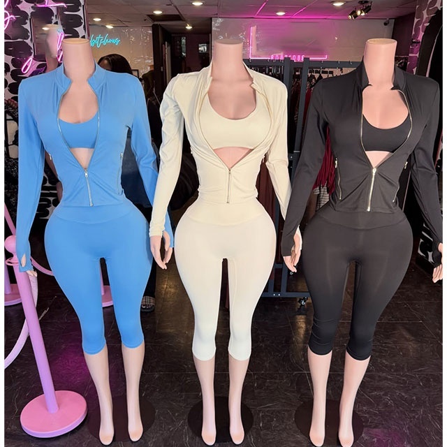Comfy Casual Capri Set 3 Pieces