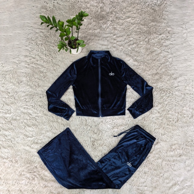 Fall Fashion Velvet Tracksuit Set