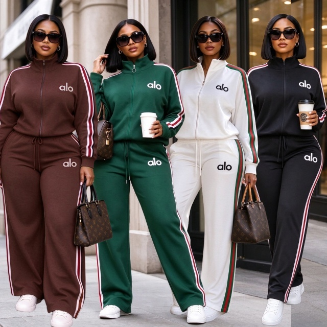 Fashion Embroidery Fall Tracksuit Set